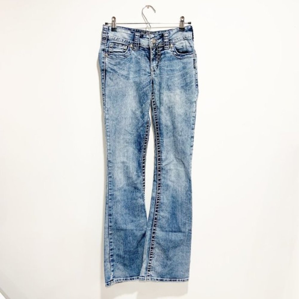 Silver Jeans Suki Bootcut Blue Denim Jeans